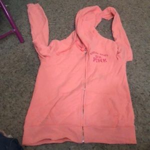 Pink Victoria’s Secret jacket